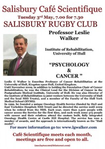 Poster for Prof. Leslie Walker Poster for Prof. Leslie Walker