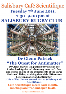 Poster for Dr Glenn Patrick