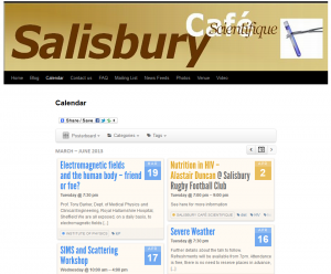 Calendar screen grab