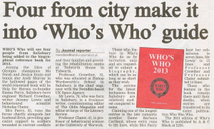 Salisbury Journal 06 Dec 2012