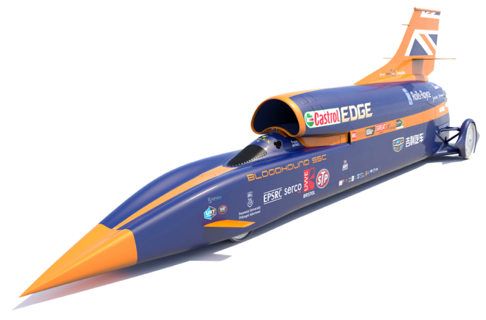 The Bloodhound SSC car