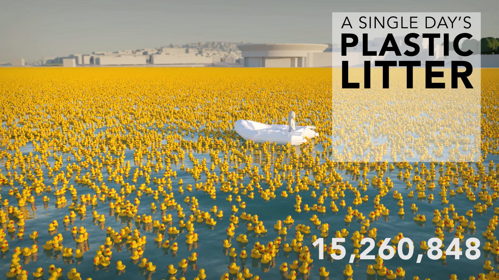 Single-Day-Plastic Litter by RealWorld Visuals